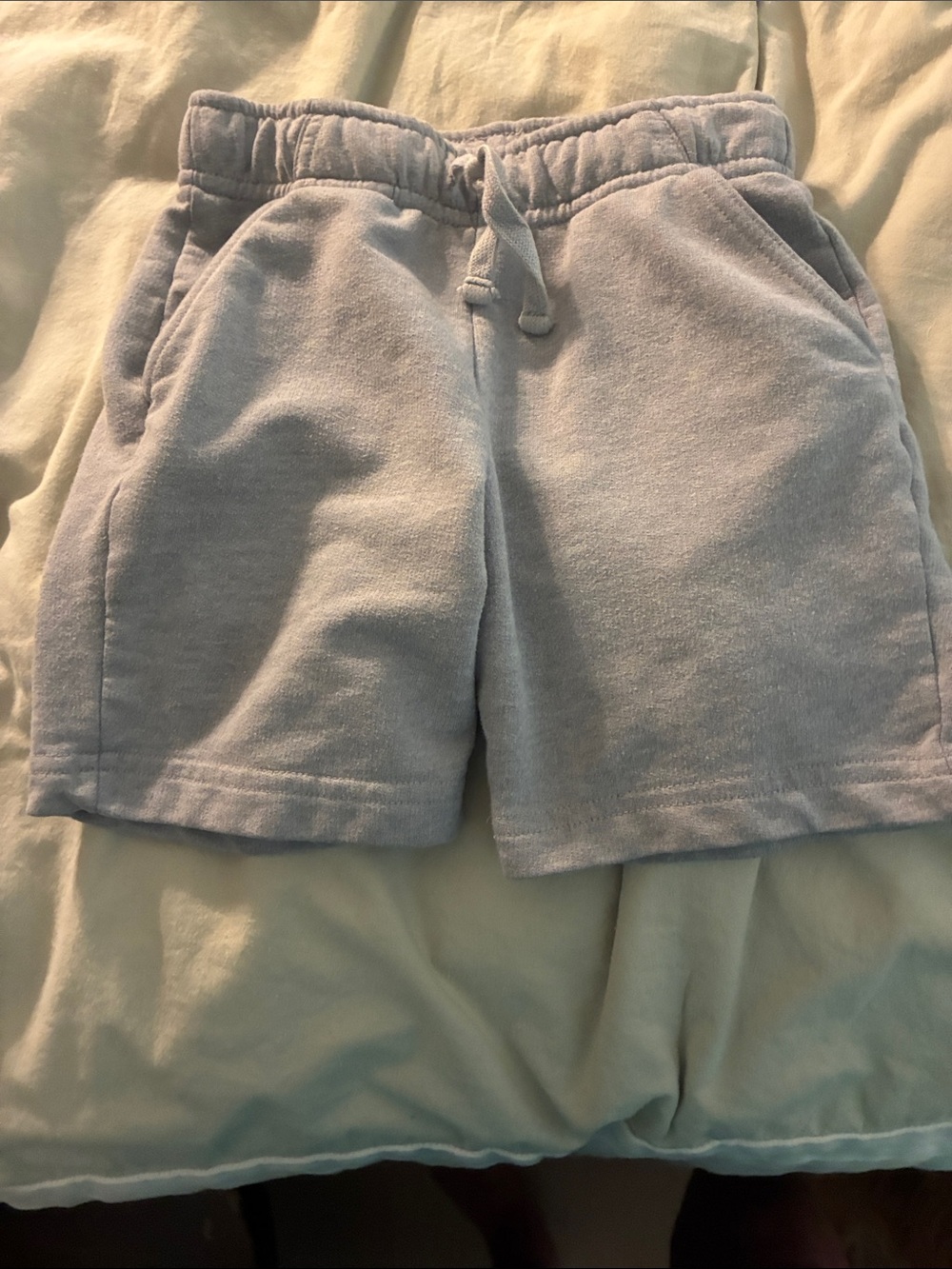Cat & Jack Light Gray Terry Cloth Shorts